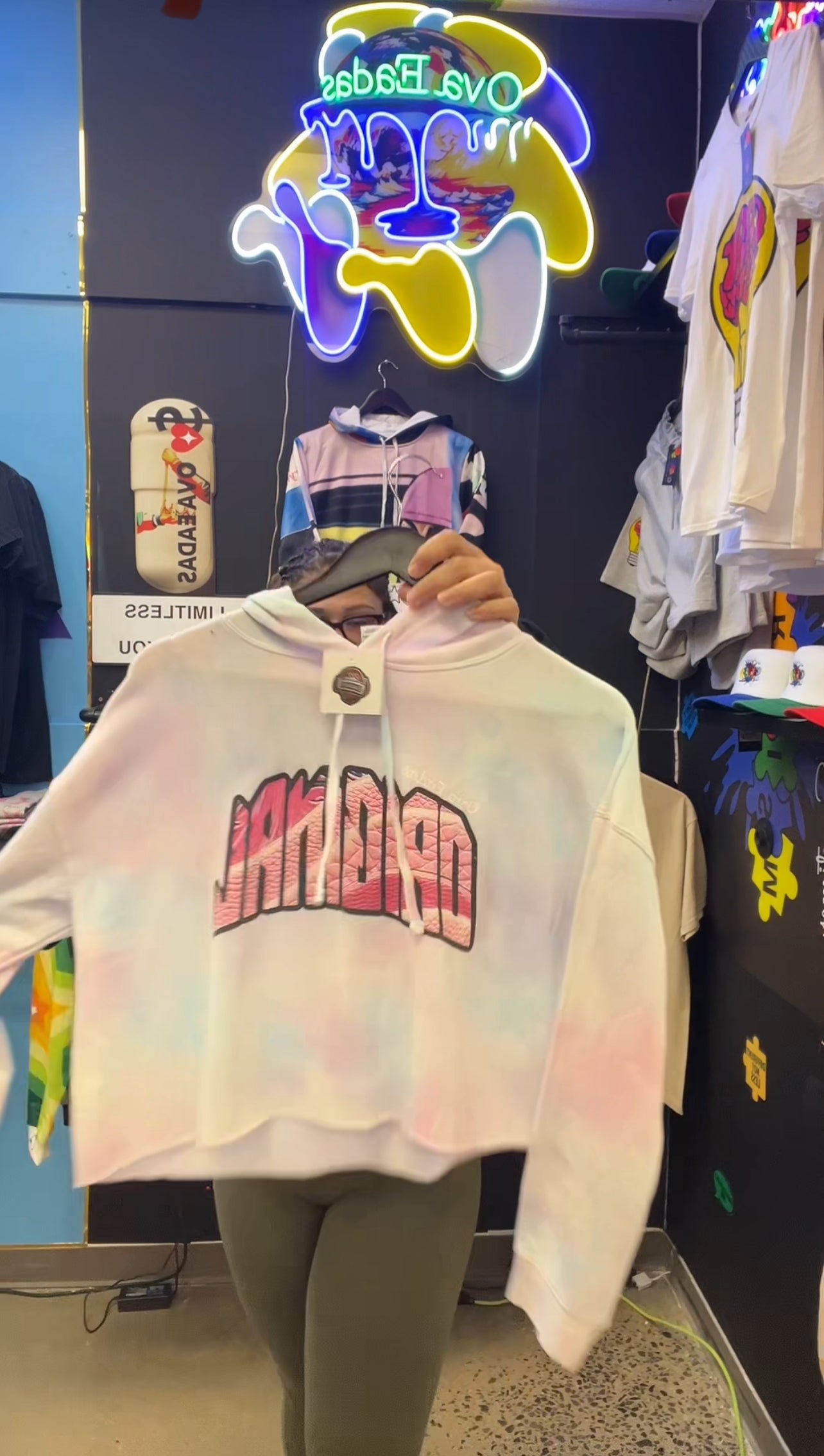 Original Cropped Hoodie