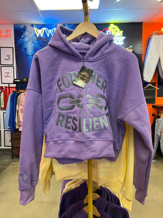 FR Cropped Sweatsuit Set