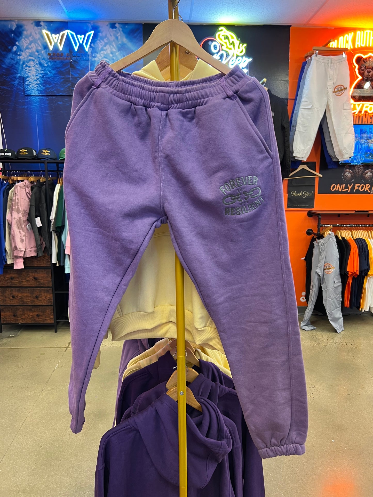 FR Cropped Sweatsuit Set