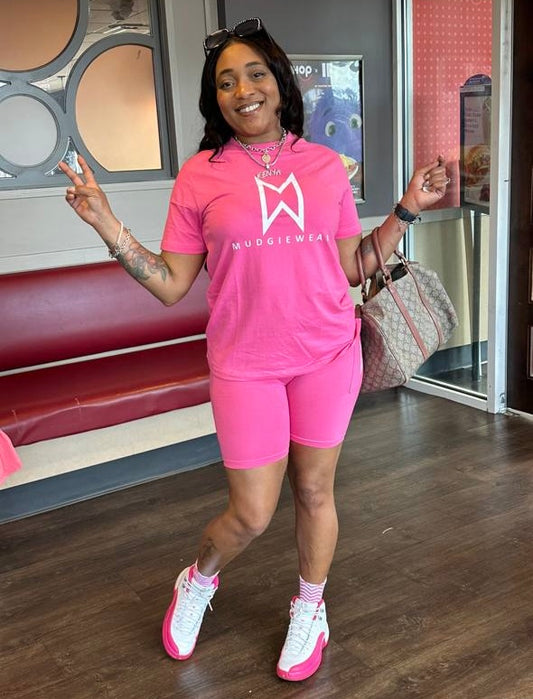 Mudgie Wear Female T-shirt (PINK)